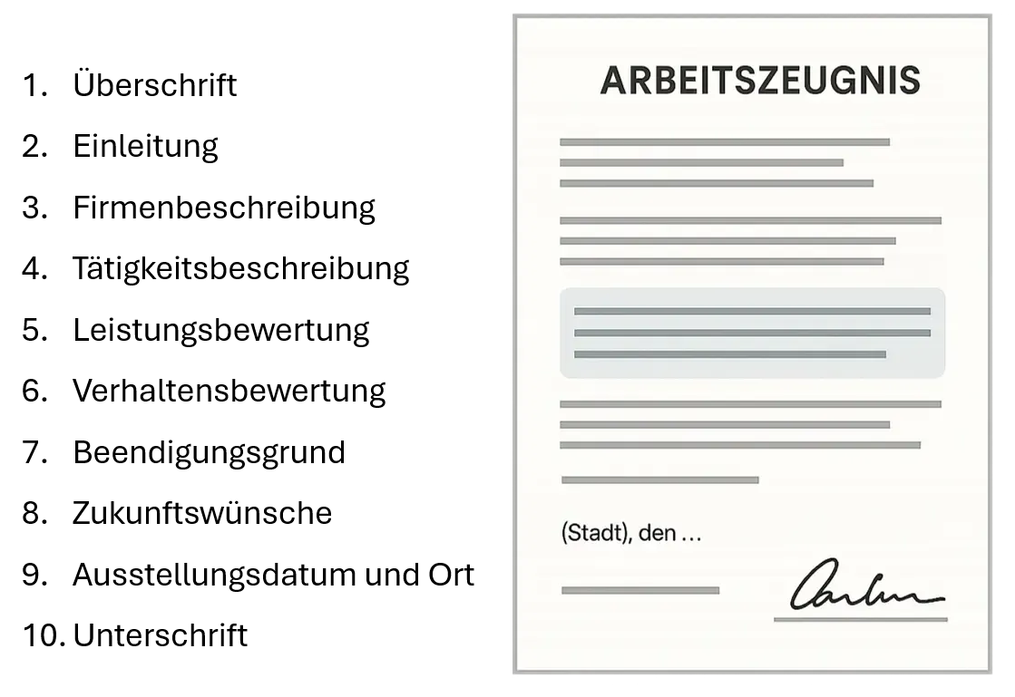Das Arbeitszeugnis