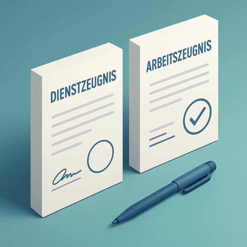 Dienstzeugnis oder Arbeitszeugnis: Unterschiede und Praxistipps